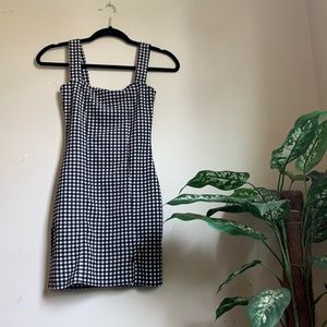 Black and white dress